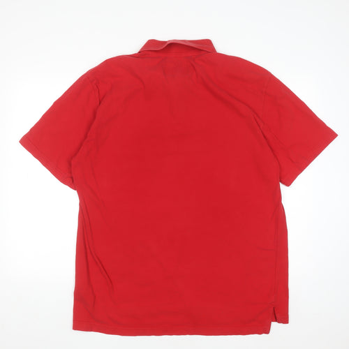 Ecko Unltd Men's Red XL Polo Shirt Classic Short Sleeve Cotton