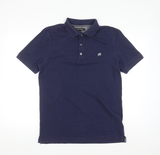 Banana Republic Men's Blue Cotton Stretch Polo Shirt Size M