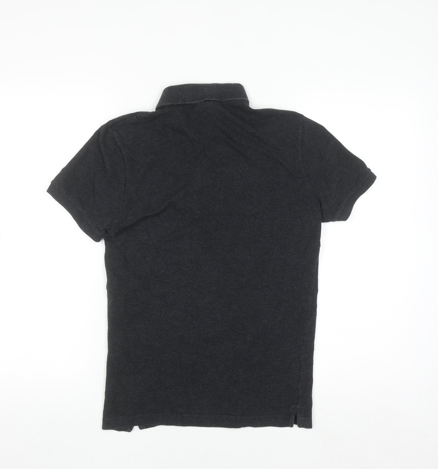 Lacoste Men's Black Slim Fit Cotton Polo Shirt XS