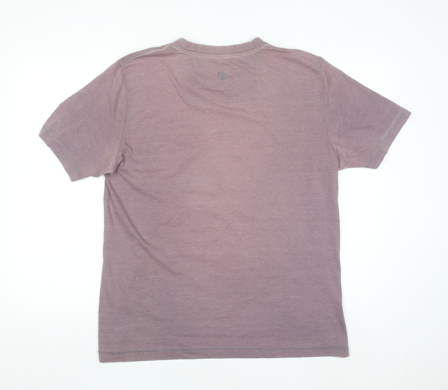 Fat Face Men's Purple Explorer Slim Fit Graphic T-Shirt Size L