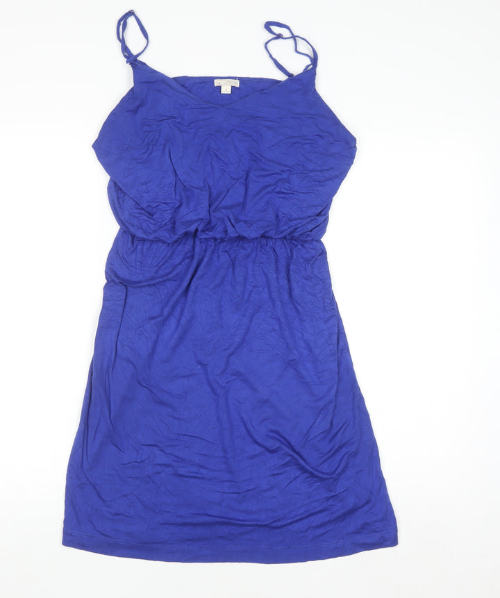 Gap Women’s Blue Knee Length Jersey Slip Dress Size M