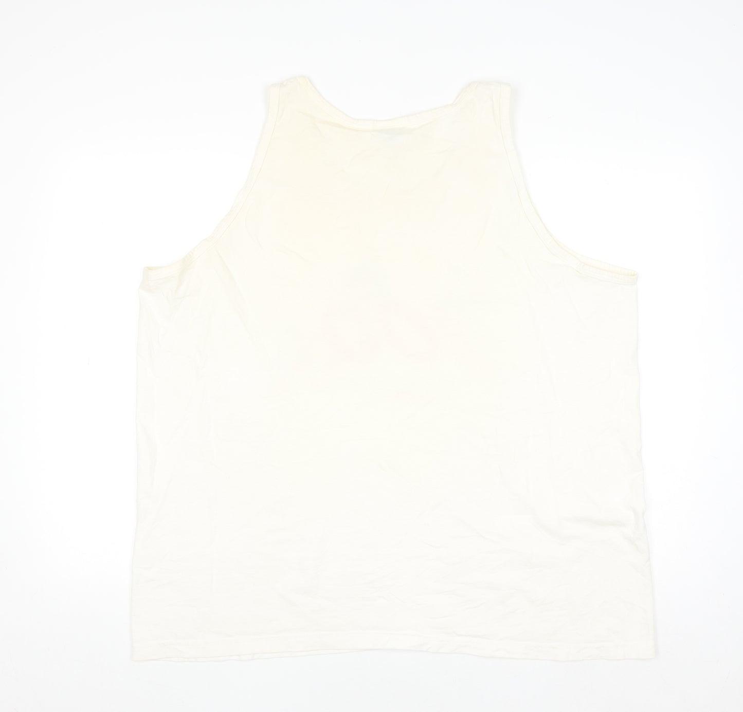 Walt Disney World Men’s Ivory 2XL Sleeveless 100 Years of Magic Top