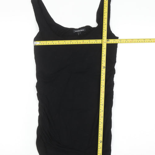 Isabella Oliver Women Black Maternity Tank Top Size 2 Slim Fit