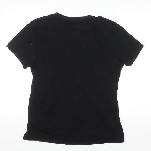 LFTMAN BASIC Men's Black Brooklyn Graphic Cotton T-Shirt Size L