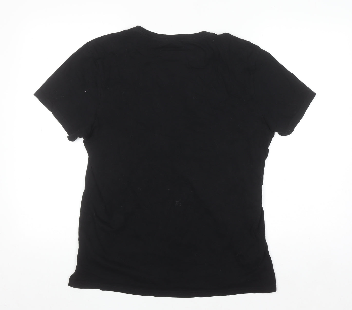 LFTMAN BASIC Men's Black Brooklyn Graphic Cotton T-Shirt Size L