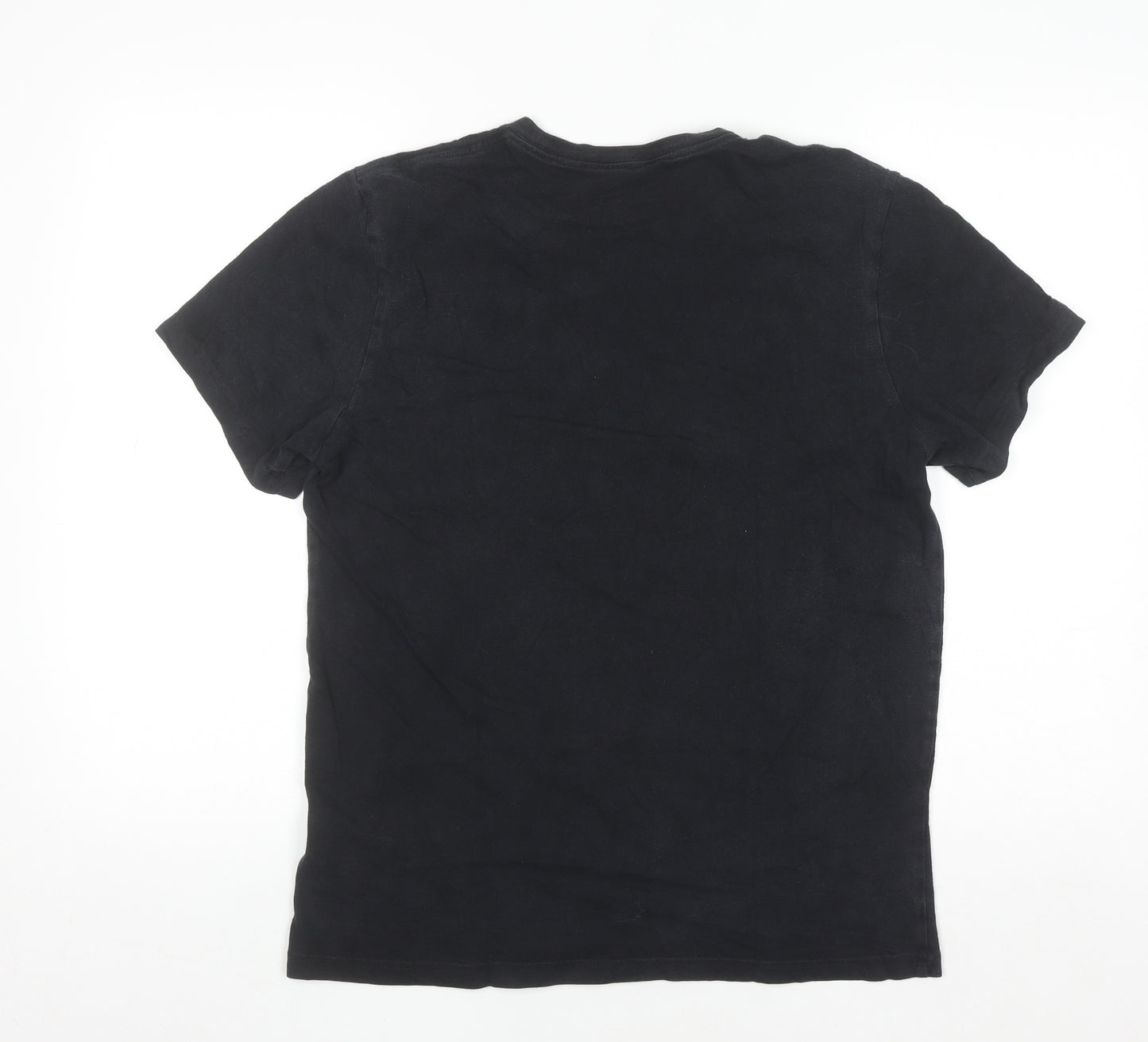 Jack Wills Men's Black Classic Fit Cotton Crew Neck T-Shirt M