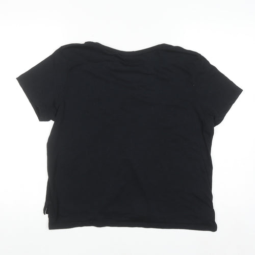 Nike Women's Black Short Sleeve Crew Neck Sports T-Shirt Size S