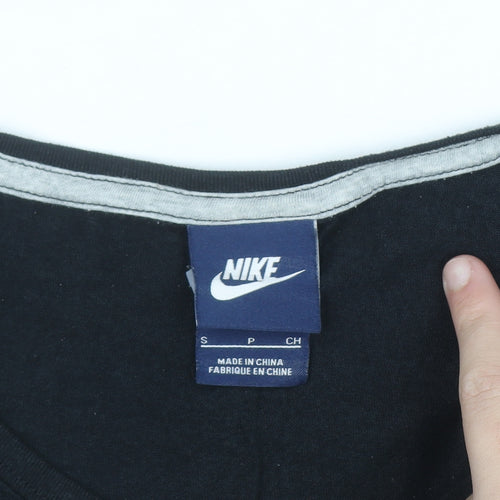 Nike Women's Black Short Sleeve Crew Neck Sports T-Shirt Size S