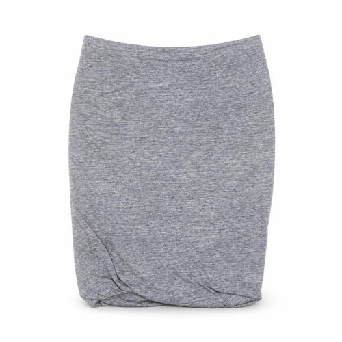 Gap Women's Grey Jersey Pencil Skirt XL Stretch Cotton Blend