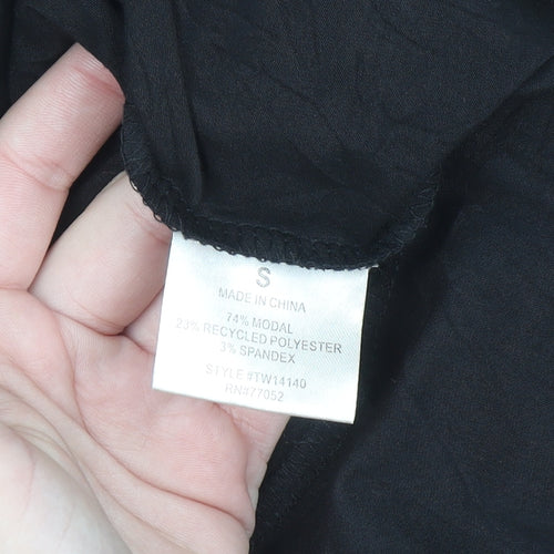 Threads 4 Thought Women's Black S Sleeveless Tank Dress