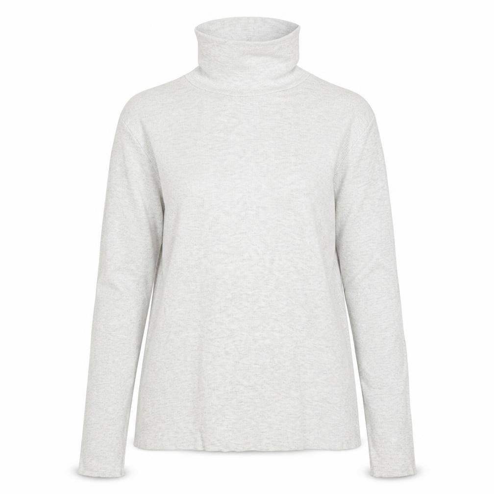 River Island Womens Grey Roll Neck Slim Fit Long Sleeve Jumper Size 12