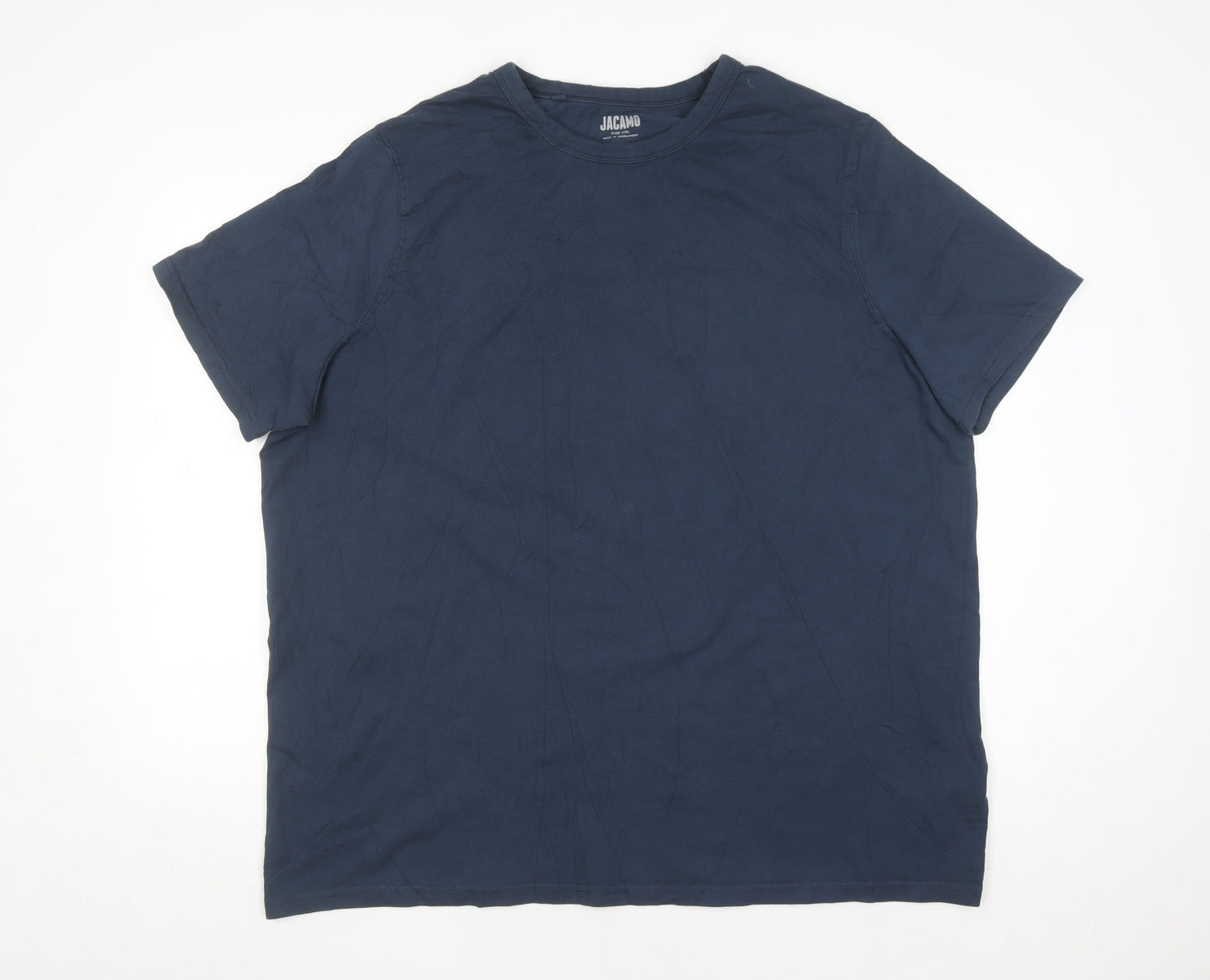 Jacamo Men's Navy 2XL Cotton Crew Neck T-Shirt