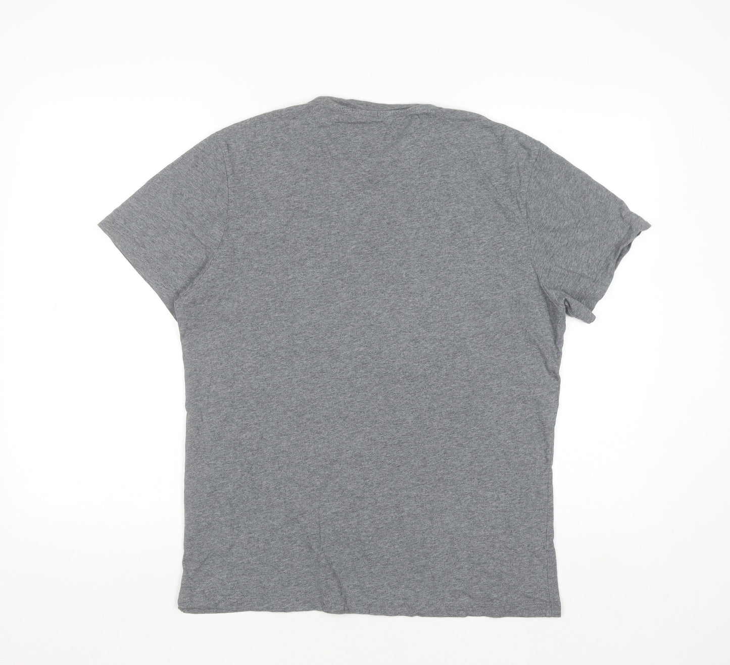 Levi's Men's Grey Logo Crew Neck Cotton T-Shirt Size M