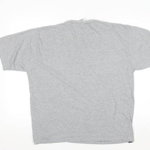 HLY EQPT Men’s Grey XXL Crew Neck Cotton T-Shirt