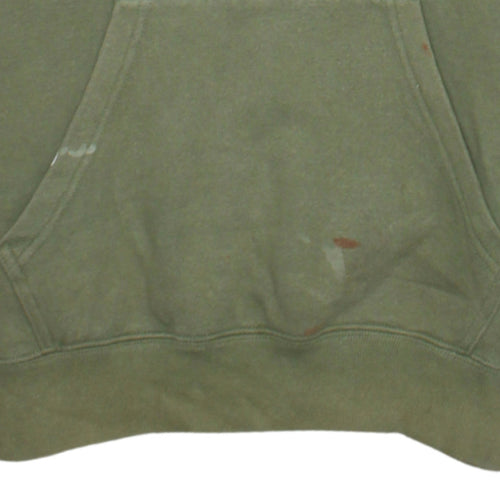 Champion Men’s Green Small Pullover Hoodie Fleece Sweatshirt
