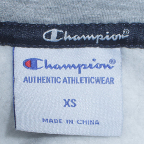 Champion Womens Grey XS Pullover Hoodie Authentic Athleticwear