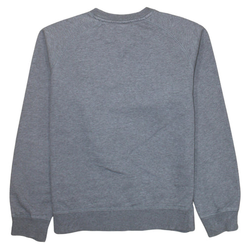 Nike Men's Grey Air Logo Pullover Sweatshirt Size M