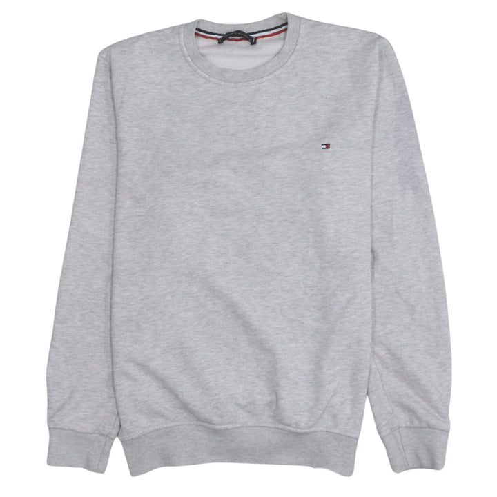 Tommy Hilfiger Men's Grey Crew Neck Sweatshirt Size S Classic Fit