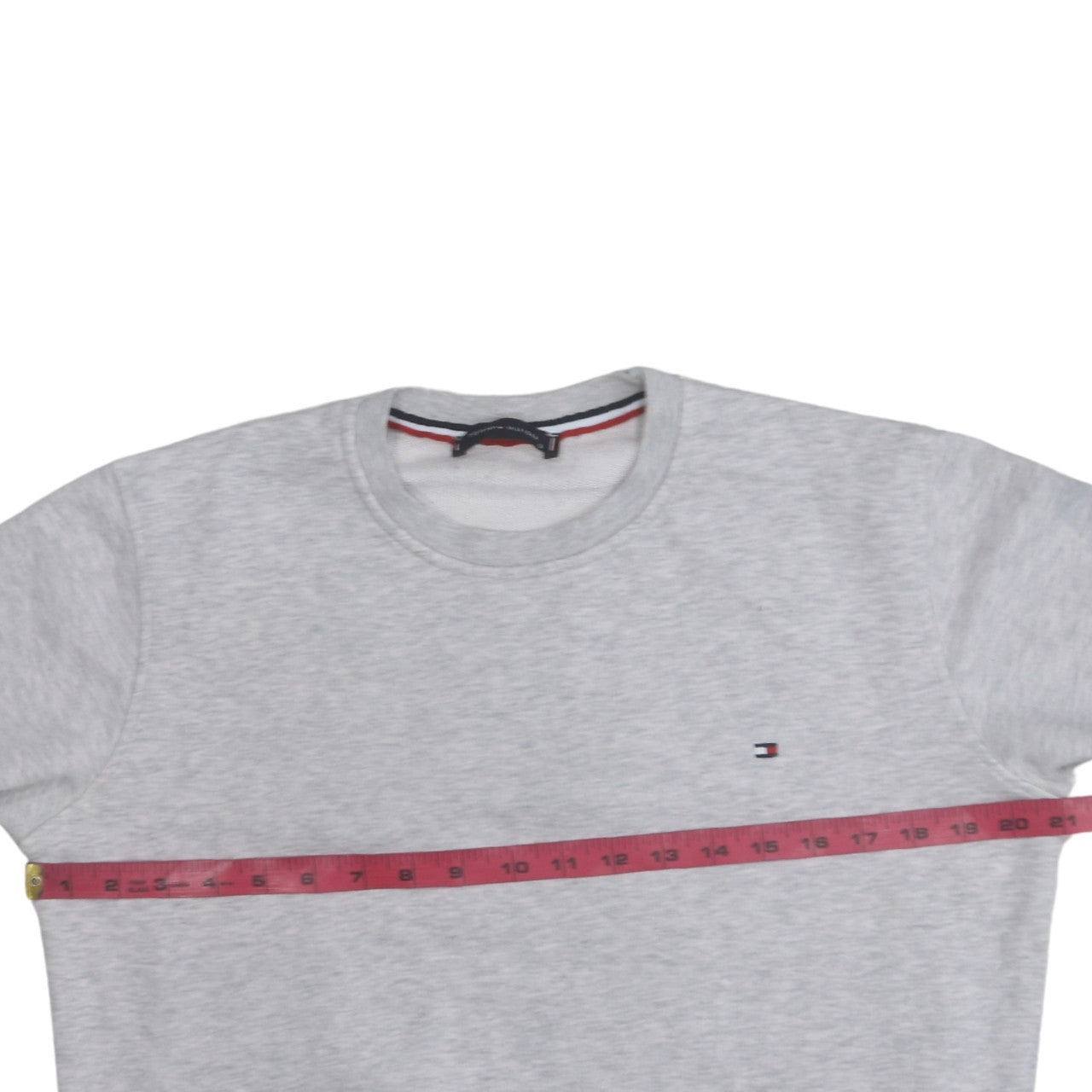 Tommy Hilfiger Men's Grey Crew Neck Sweatshirt Size S Classic Fit