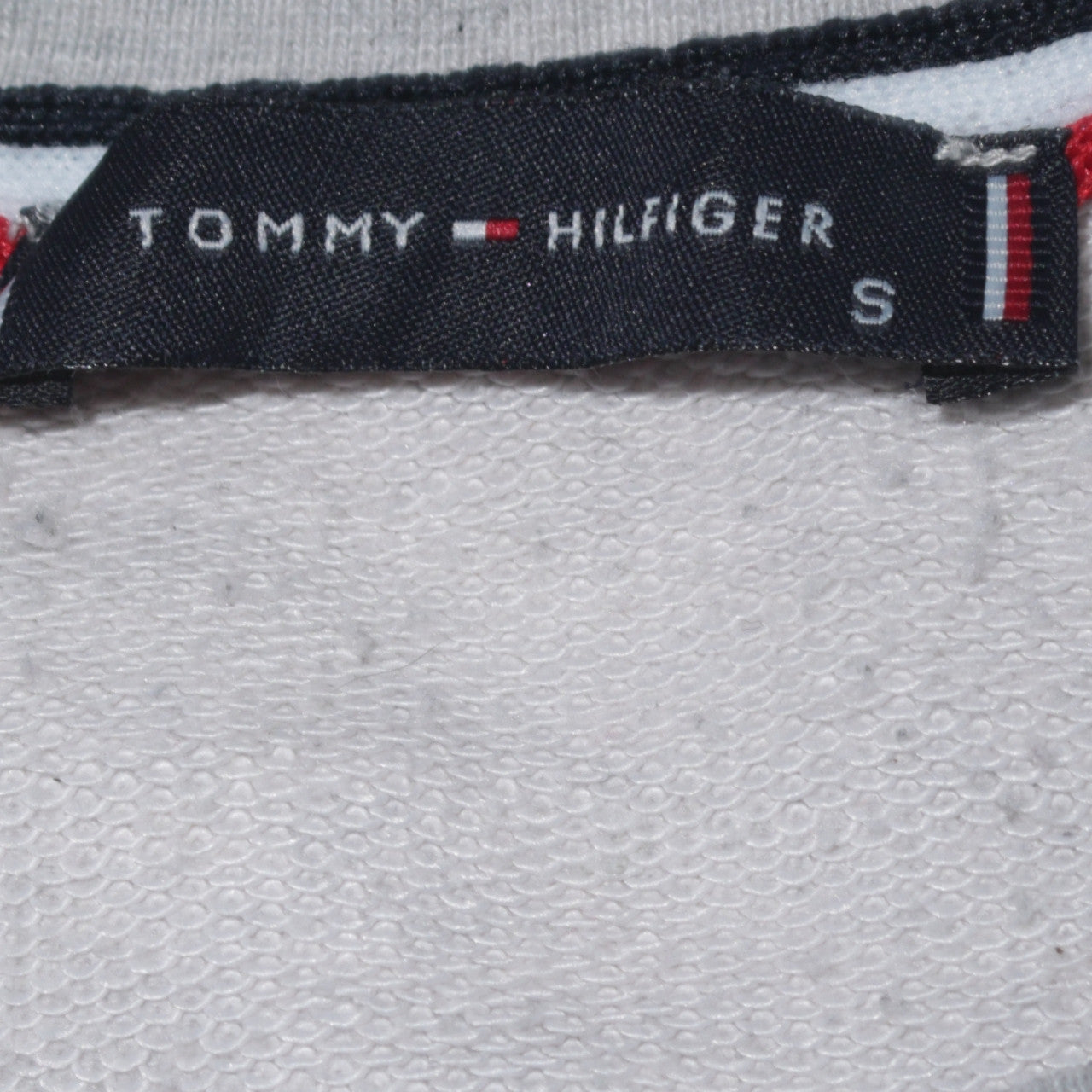 Tommy Hilfiger Men's Grey Crew Neck Sweatshirt Size S Classic Fit