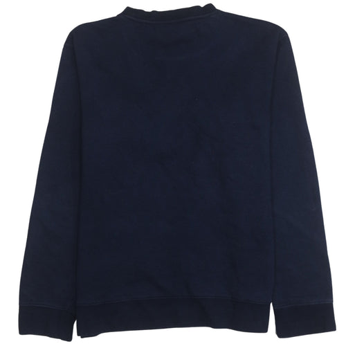 Fila Men's Blue Crew Neck Logo Sweatshirt Size L
