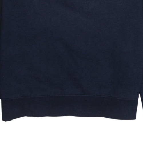 Fila Men's Blue Crew Neck Logo Sweatshirt Size L
