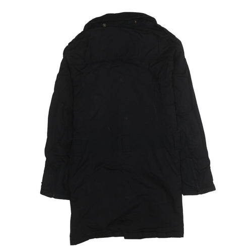 Barbour Women's Black Waterproof Parka Coat Size 10 Long