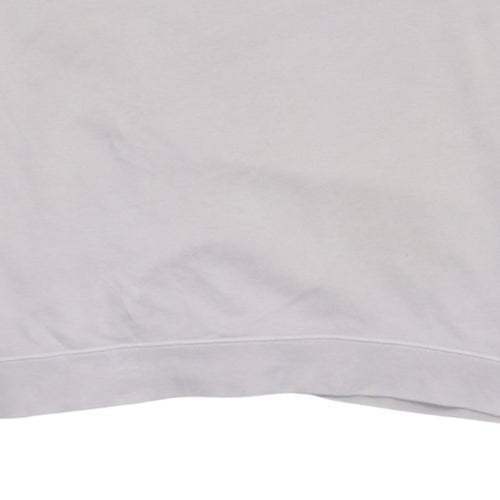 Stussy Womens Beige Size 8 Crew Neck Pullover Sweatshirt
