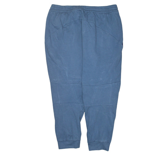 Adidas Men’s Blue 2XL Jogger Trousers Elastic Waist Tapered Fit