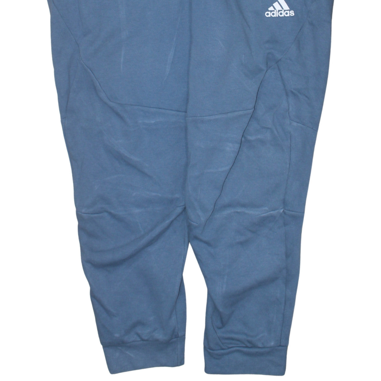 Adidas Men’s Blue 2XL Jogger Trousers Elastic Waist Tapered Fit