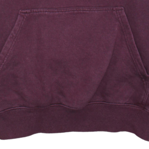 Vans Men's Small Purple Pullover Hoodie with Logo Graphic