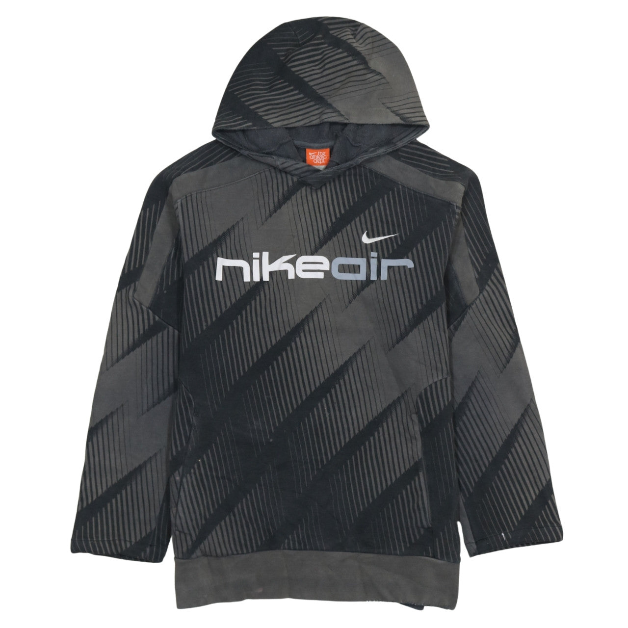 Nike Air Men's Black Pullover Hoodie M Sports Fleece Sweatshirt