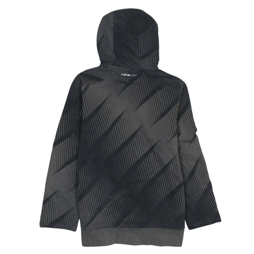 Nike Air Men's Black Pullover Hoodie M Sports Fleece Sweatshirt