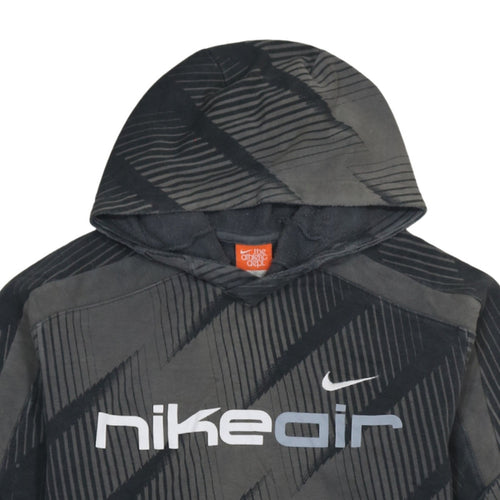 Nike Air Men's Black Pullover Hoodie M Sports Fleece Sweatshirt