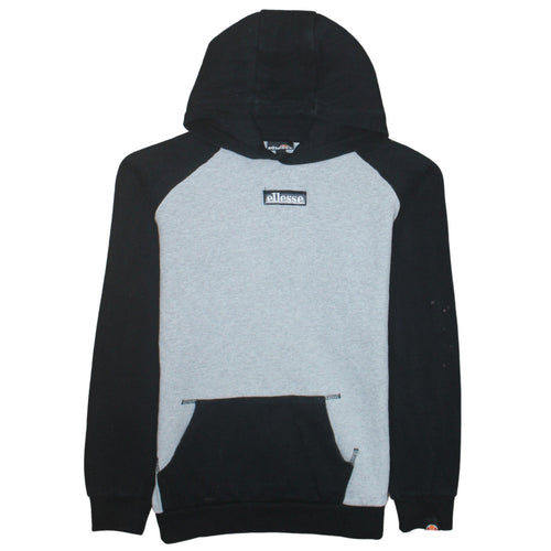Ellesse Boys Grey & Black Long Sleeve Pullover Hoodie Size 13-14 Years
