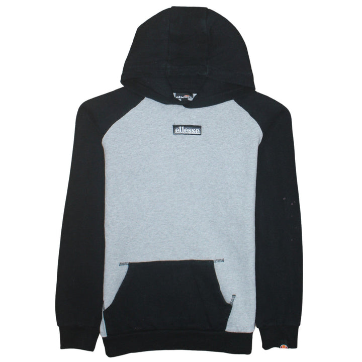 Ellesse Boys Grey & Black Long Sleeve Pullover Hoodie Size 13-14 Years