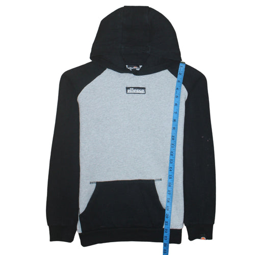 Ellesse Boys Grey & Black Long Sleeve Pullover Hoodie Size 13-14 Years