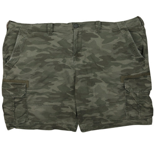 George Men's Green Camouflage Cargo Shorts Size 48 Regular Fit