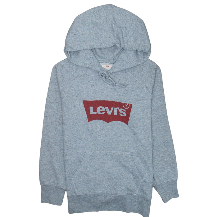 Levi's Mens Grey Pullover Hoodie XS Classic Logo Sweatshirt