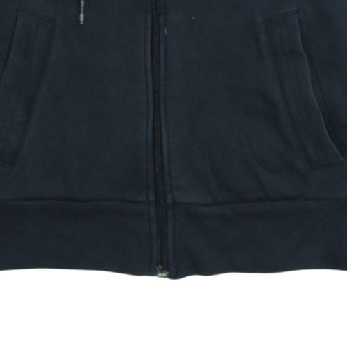 Adidas Womens Black Full Zip Hoodie Size 14 Essentials Performance
