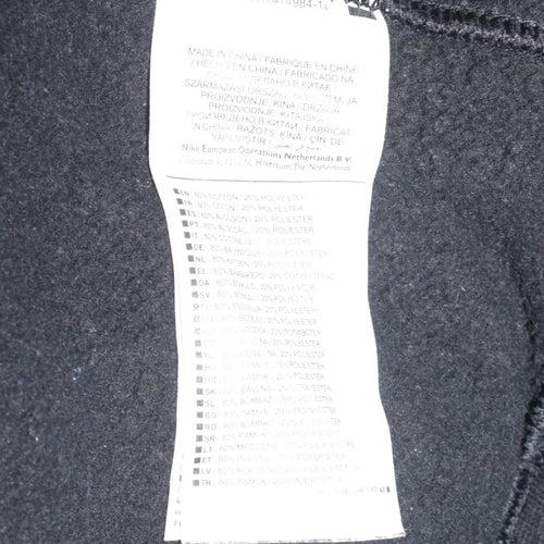 Nike Men's Black Just Do It Crew Neck Sweatshirt Size S