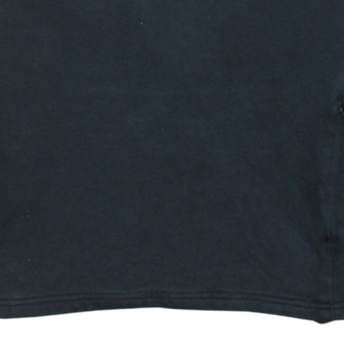 PUMA Women Black Pullover Hoodie Size 12 Medium Hooded Sweatshirt