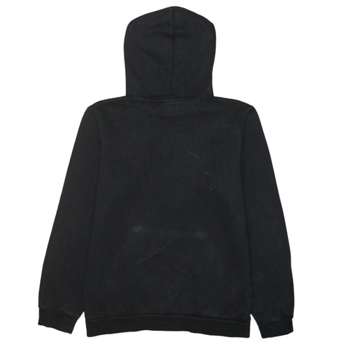 Puma Boys Black Pullover Hoodie 13-14 Years Casual Cotton Blend Logo