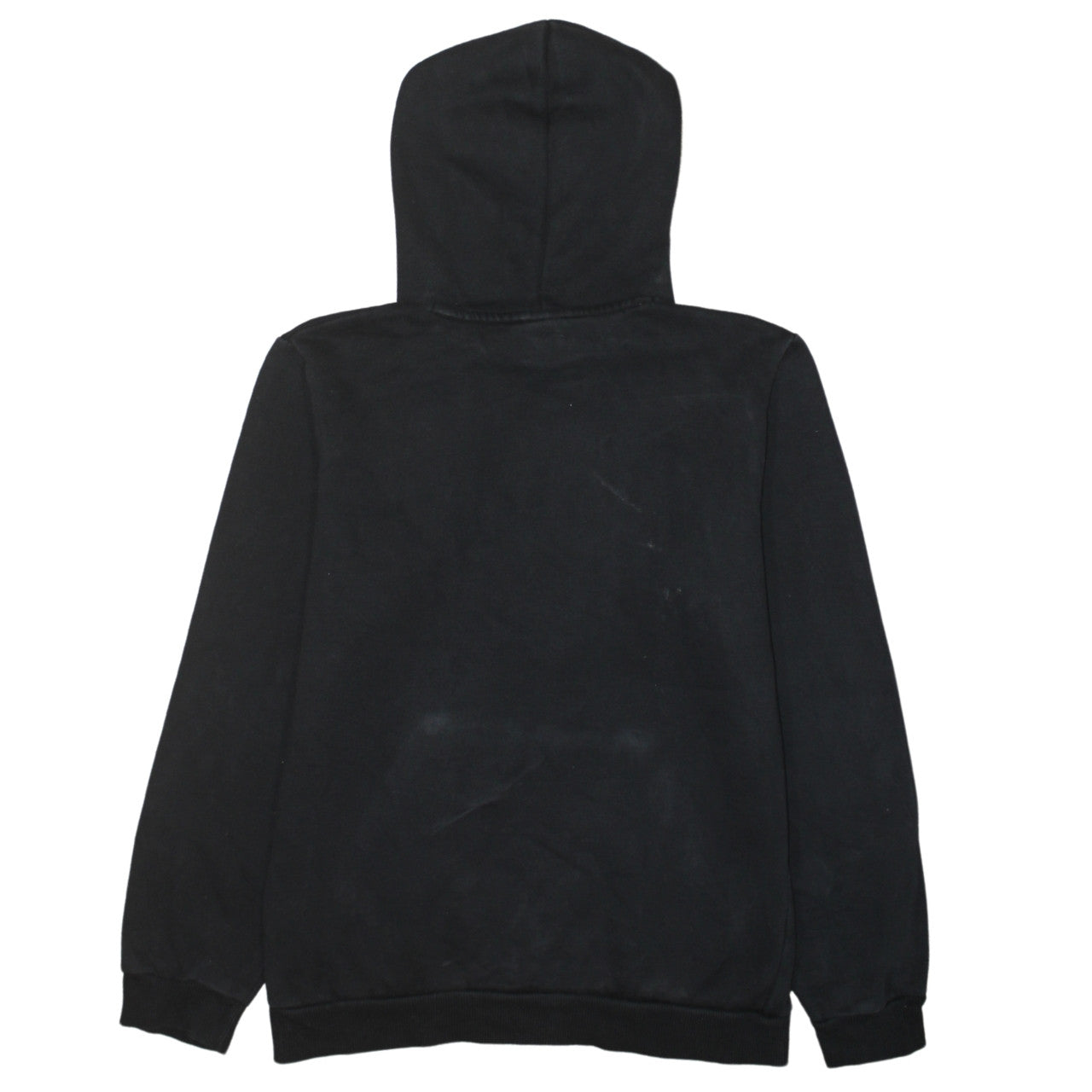 Puma Boys Black Pullover Hoodie 13-14 Years Casual Cotton Blend Logo