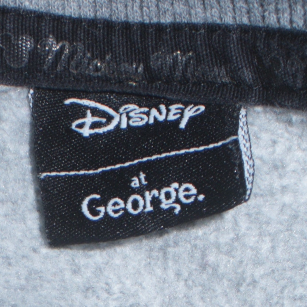Disney at George Women's Grey Sequin Mickey Sweatshirt UK 12