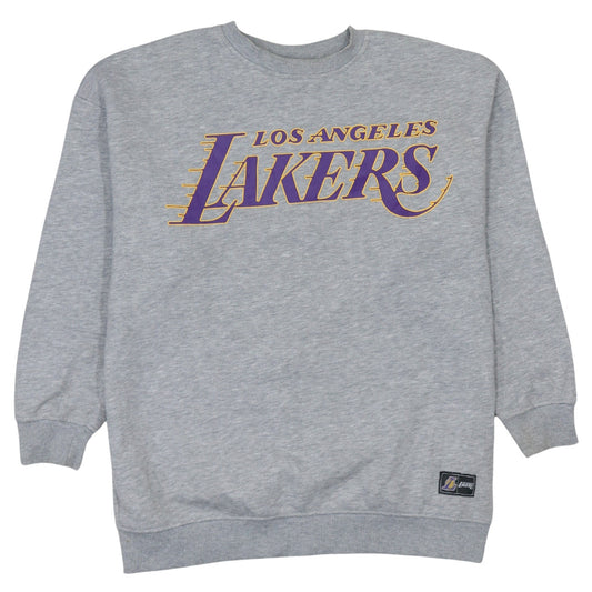 NBA Los Angeles Lakers Grey Women's Small Crew Neck Sweatshirt