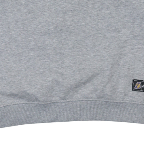 NBA Los Angeles Lakers Grey Women's Small Crew Neck Sweatshirt