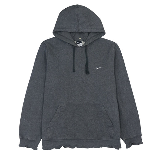 Nike Men's Grey Pullover Hoodie XL Classic Fleece Sportswear