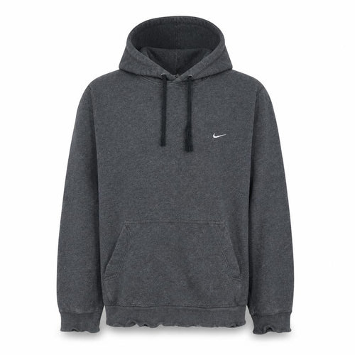 Nike Men's Grey Pullover Hoodie XL Classic Fleece Sportswear