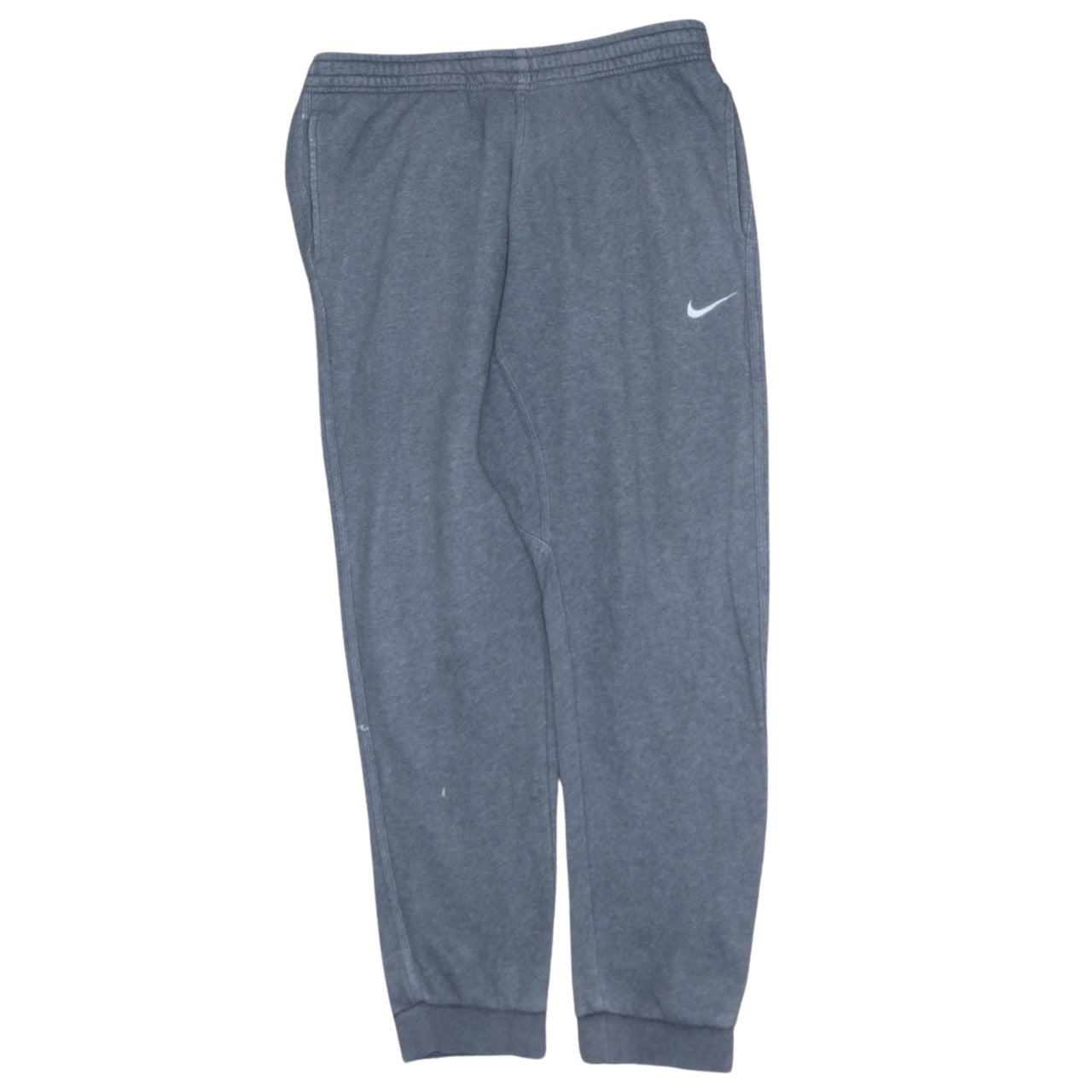 Nike Men's Grey XL Sweatpants Regular Fit Fleece Joggers